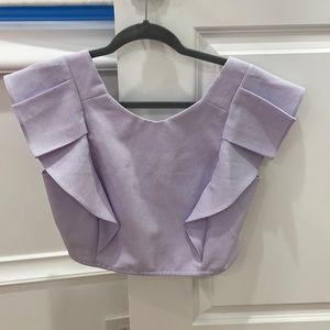 Size medium purple Cecilia KOCH top